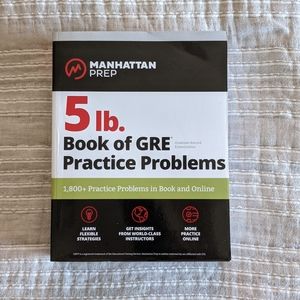 Manhattan Prep 5lb book of practice problems